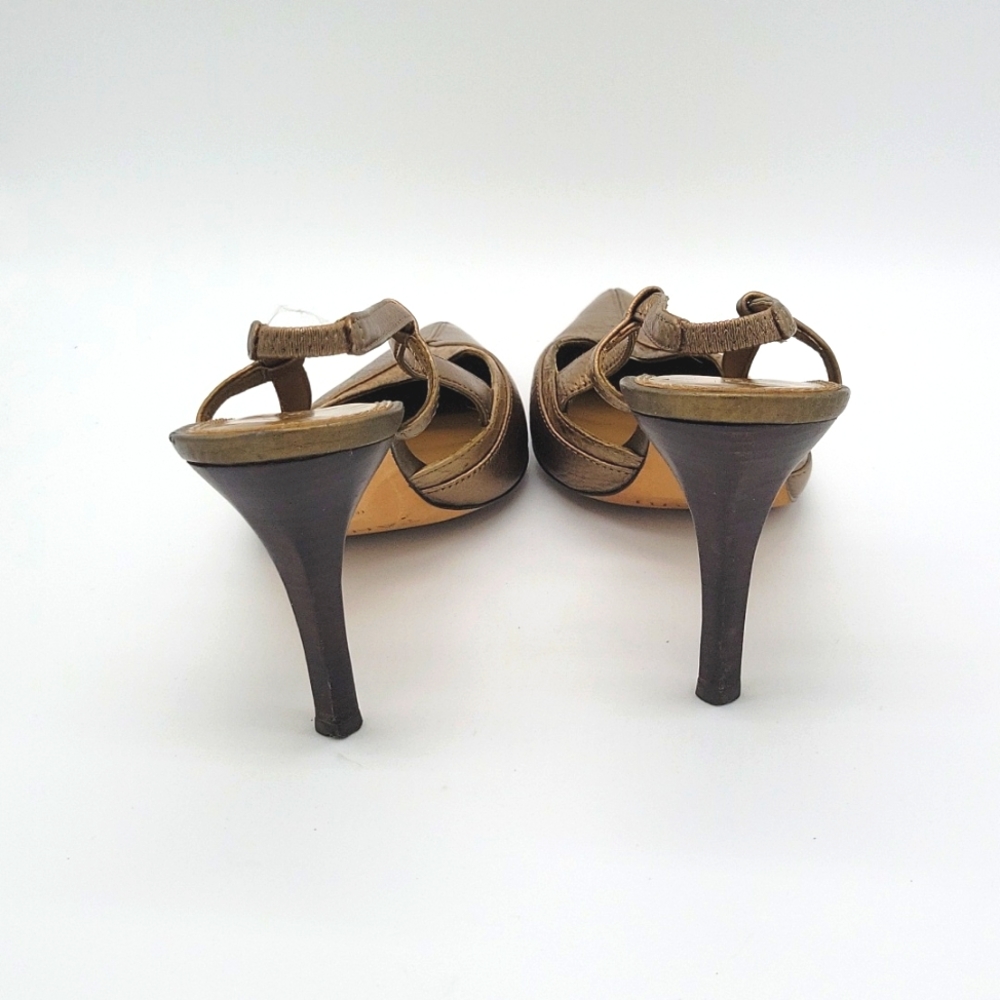Tahari Harley Heel Sandle Sz 8M - Picture 3 of 8